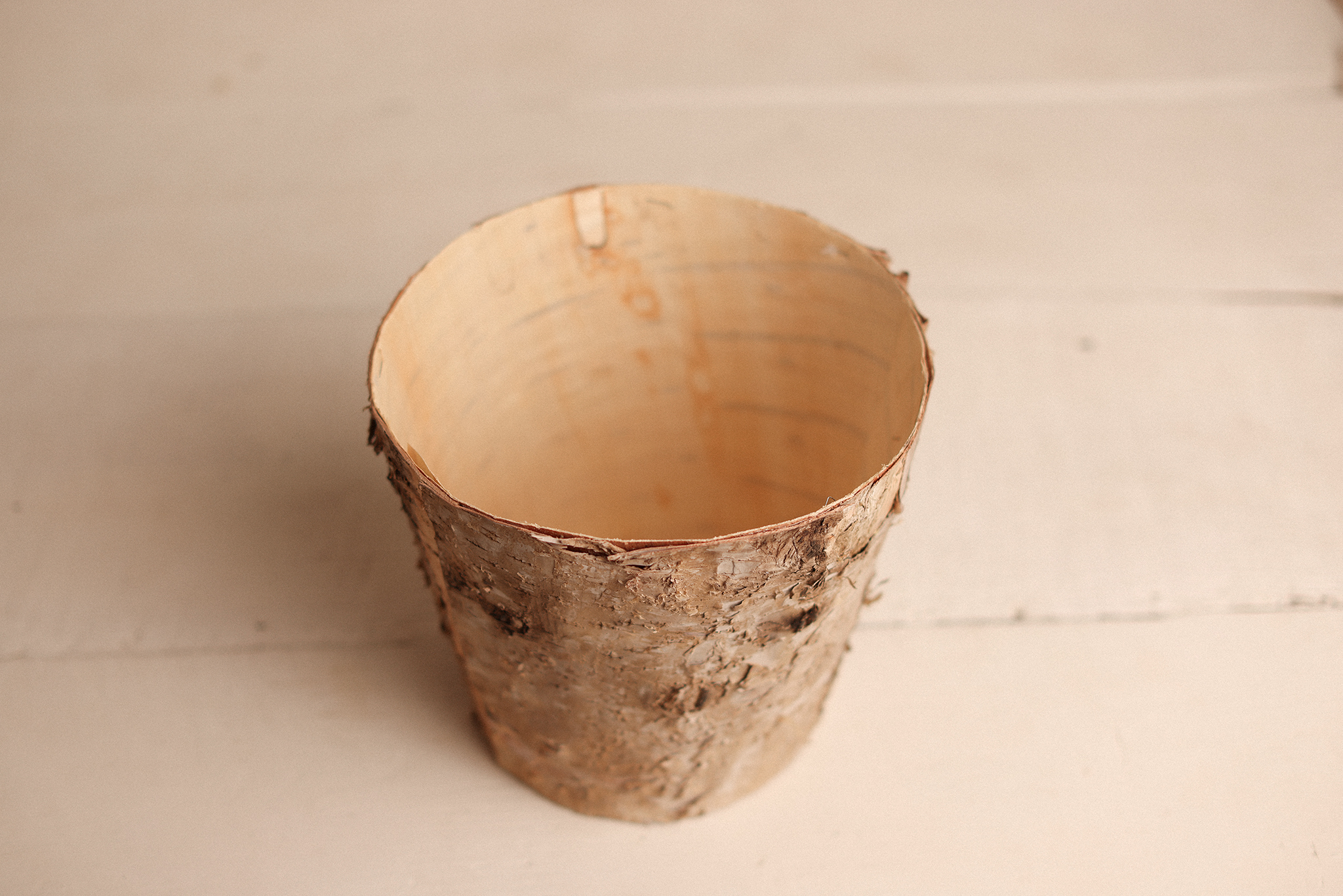NATURAL BIRCH BUCKET