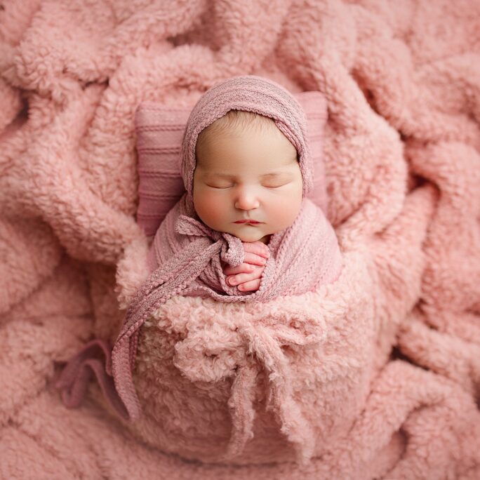 PLUSH pocket backdrop - DUSTY PINK