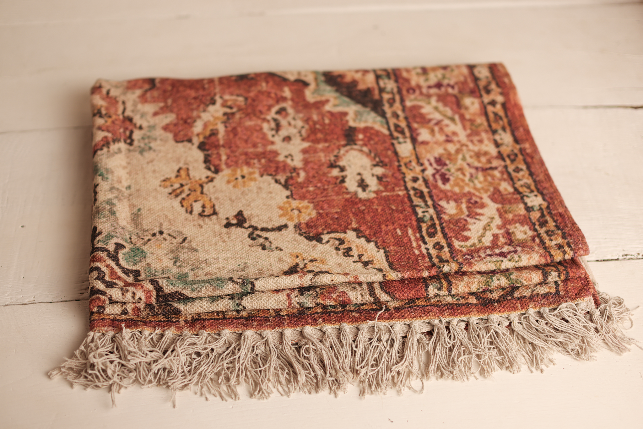 Vintage style carpet RUSTY