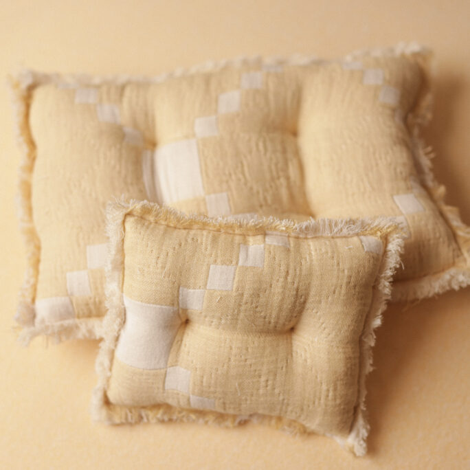 NEW! SOFT MATTRESS -  PATCHWORK SOFT YELLOW