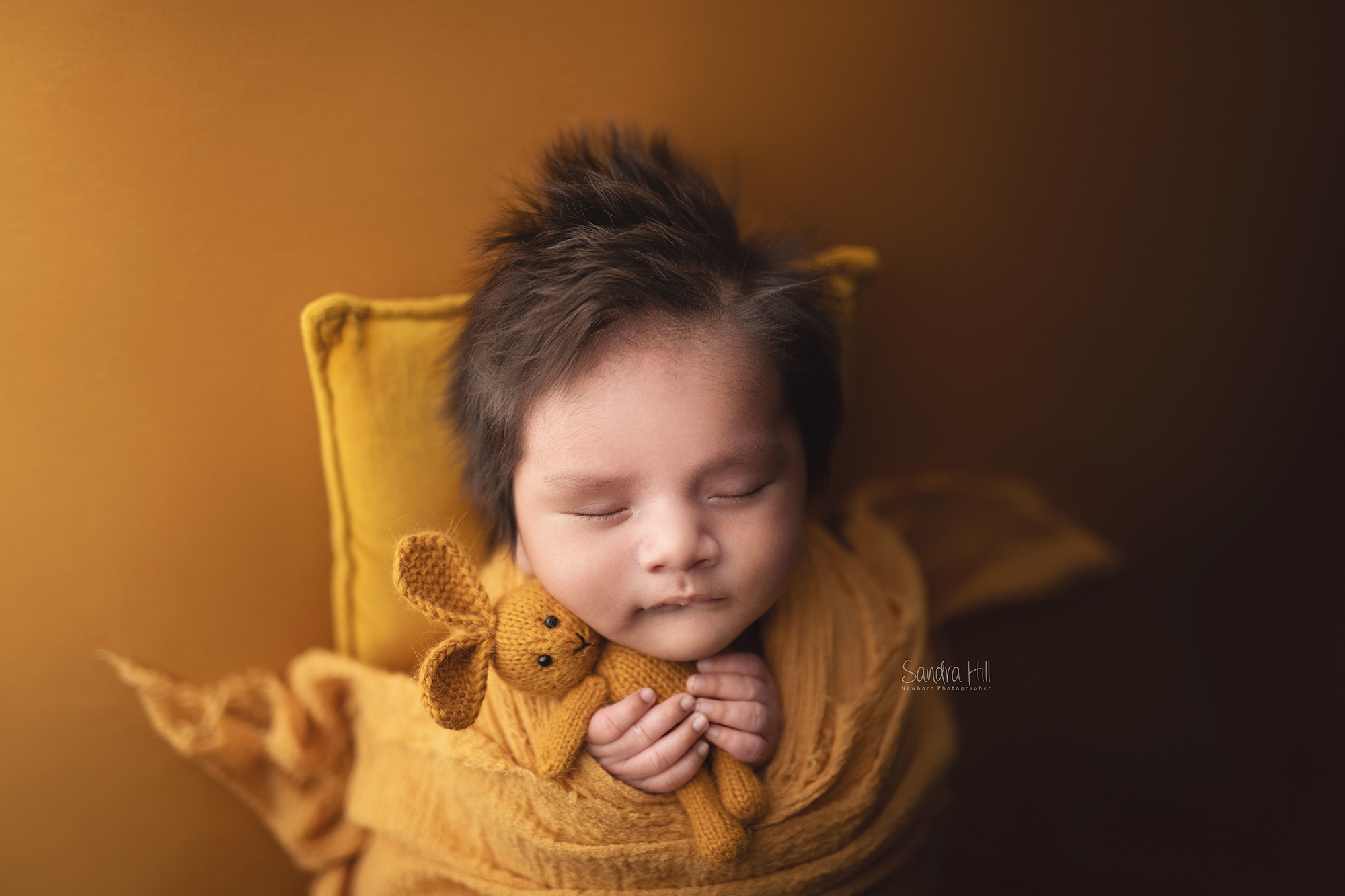 natural fiber backdrop and wrap SUMMER YELLOW