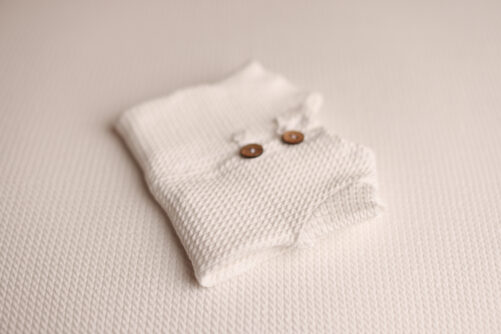 NEWBORN ONESIE textured