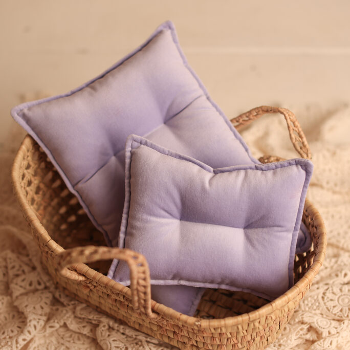 NEW! Velvet Mattress and pillow  / PASTEL LAVENDER