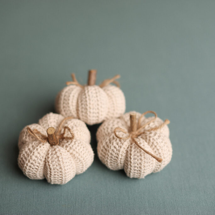 knitted pumpkin