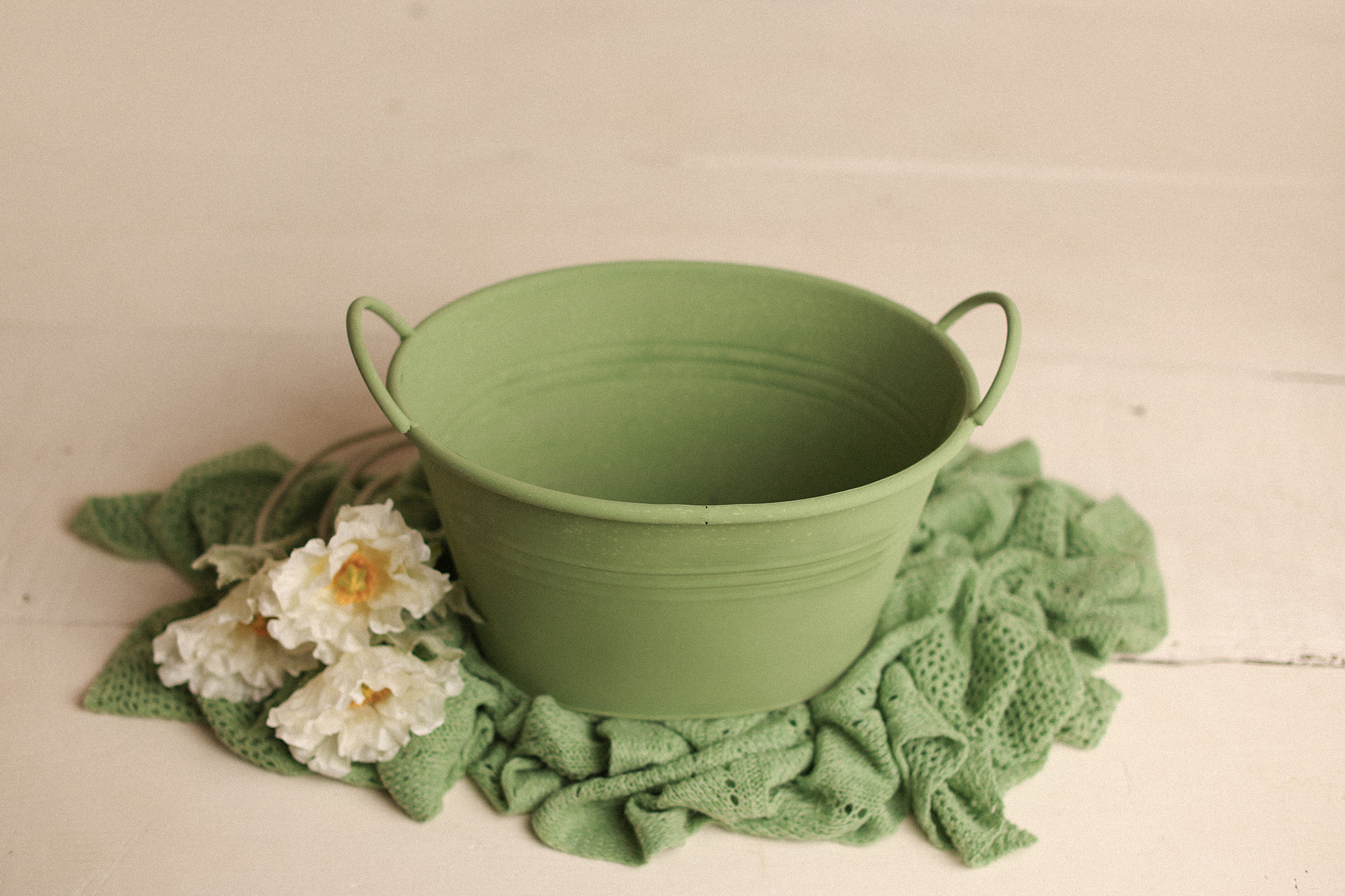 Pastel Green Bucket