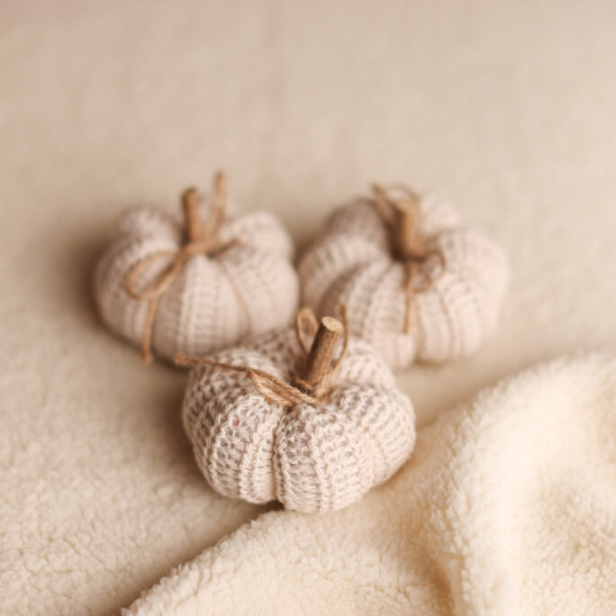 knitted pumpkin