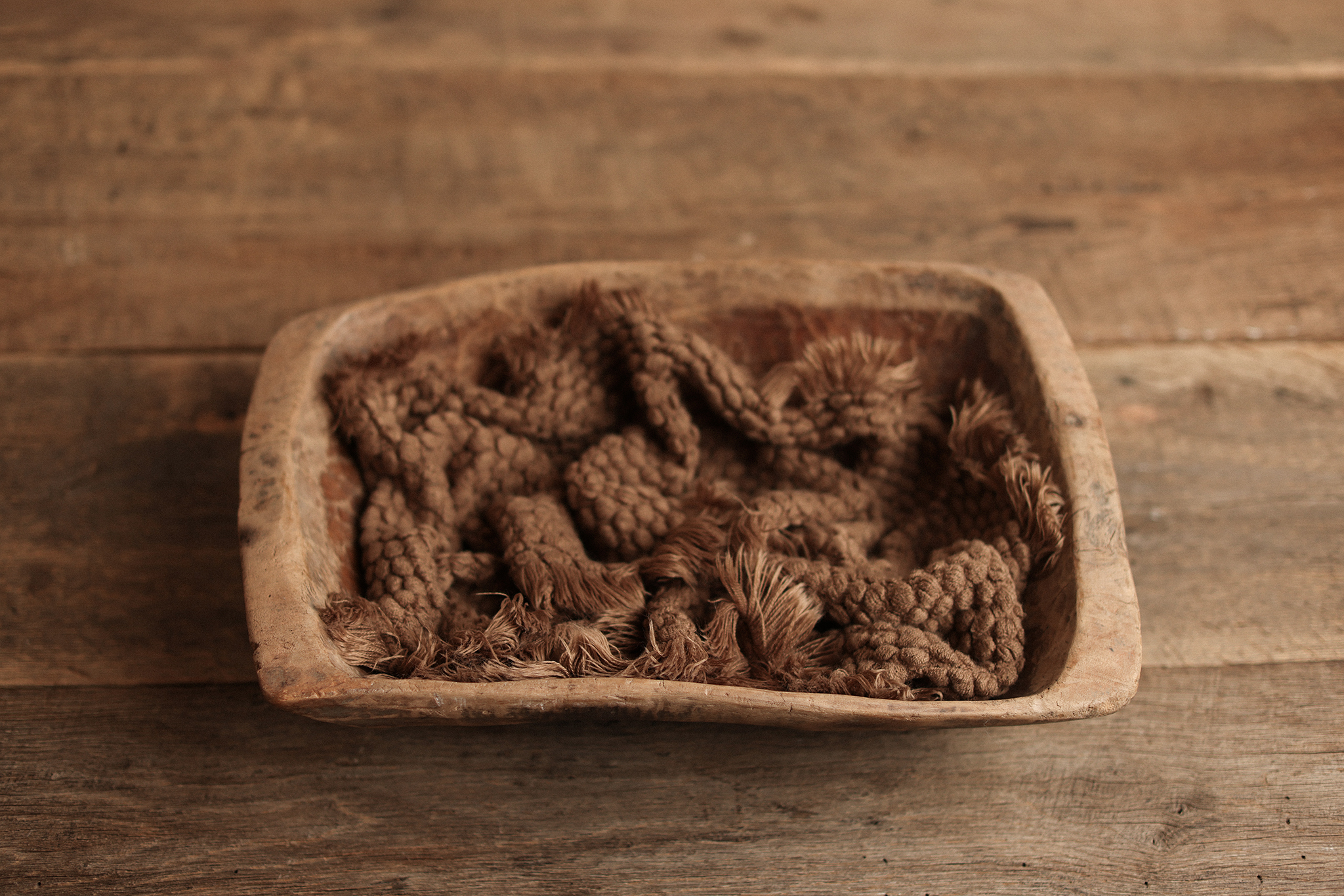 Rustic Wood Tray I