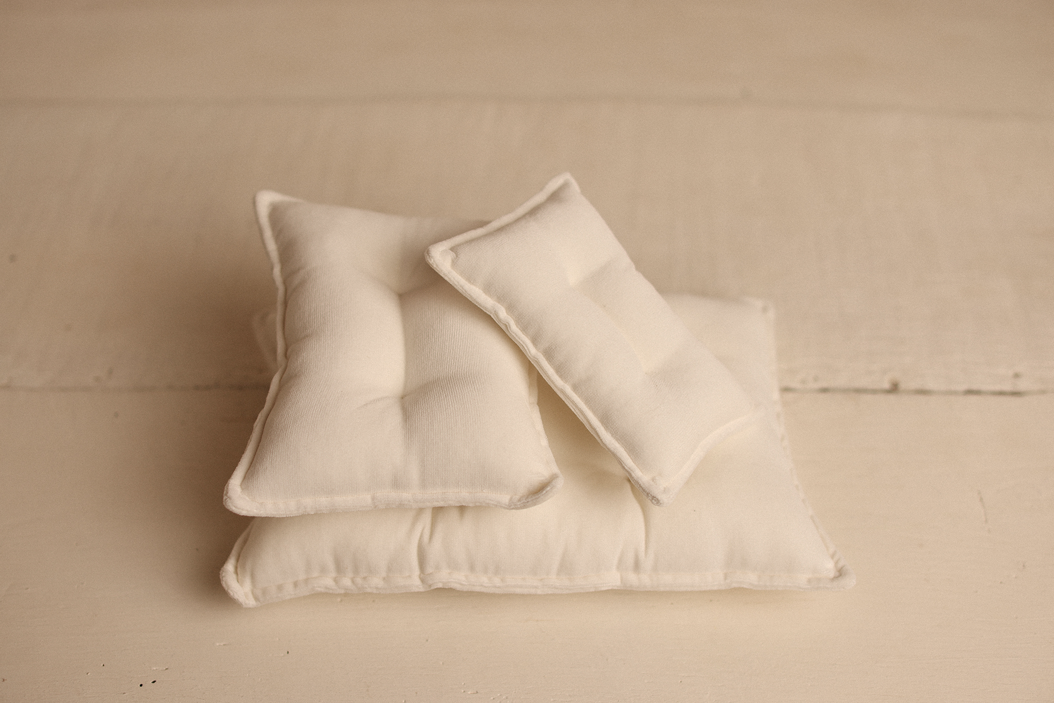Soft Mattress / Regular Pillow / Tiny Pillow - Pure White