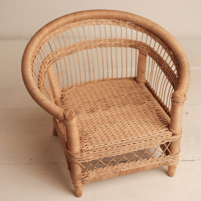 Medium Bamboo Chair - Natural