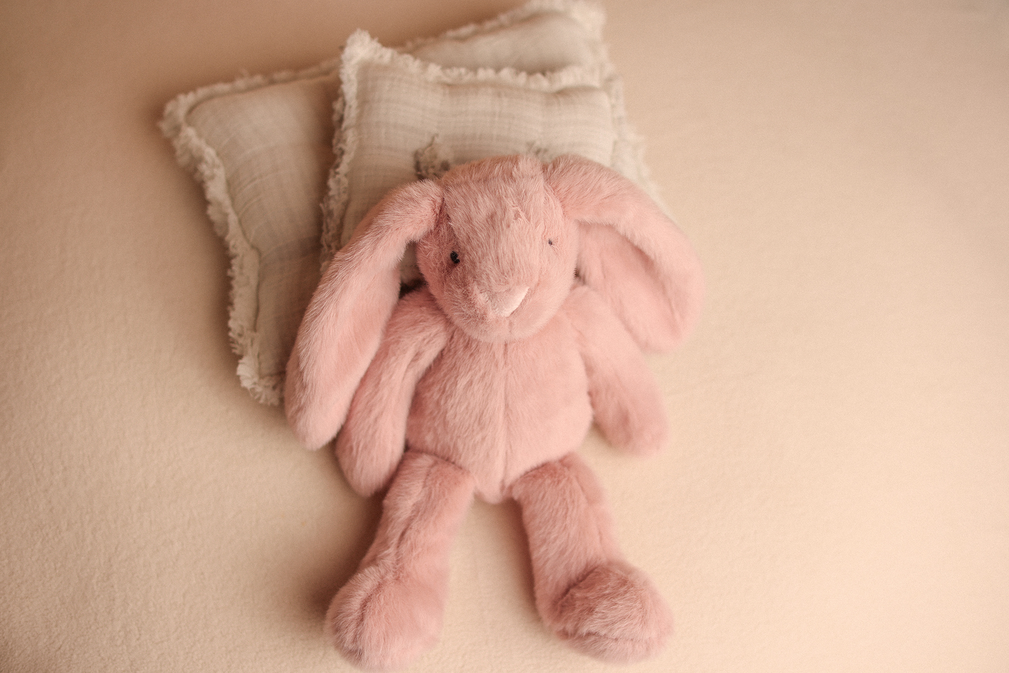 PINK LARGE fluffy Bunny
