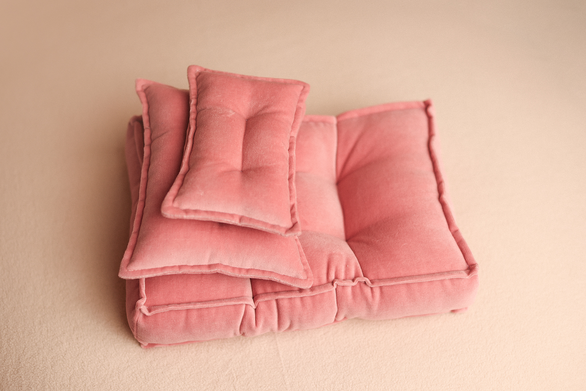 Mattress / Regular Pillow / Tiny Pillow - PINK