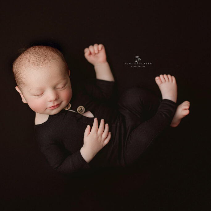 BLACK natural fiber SET