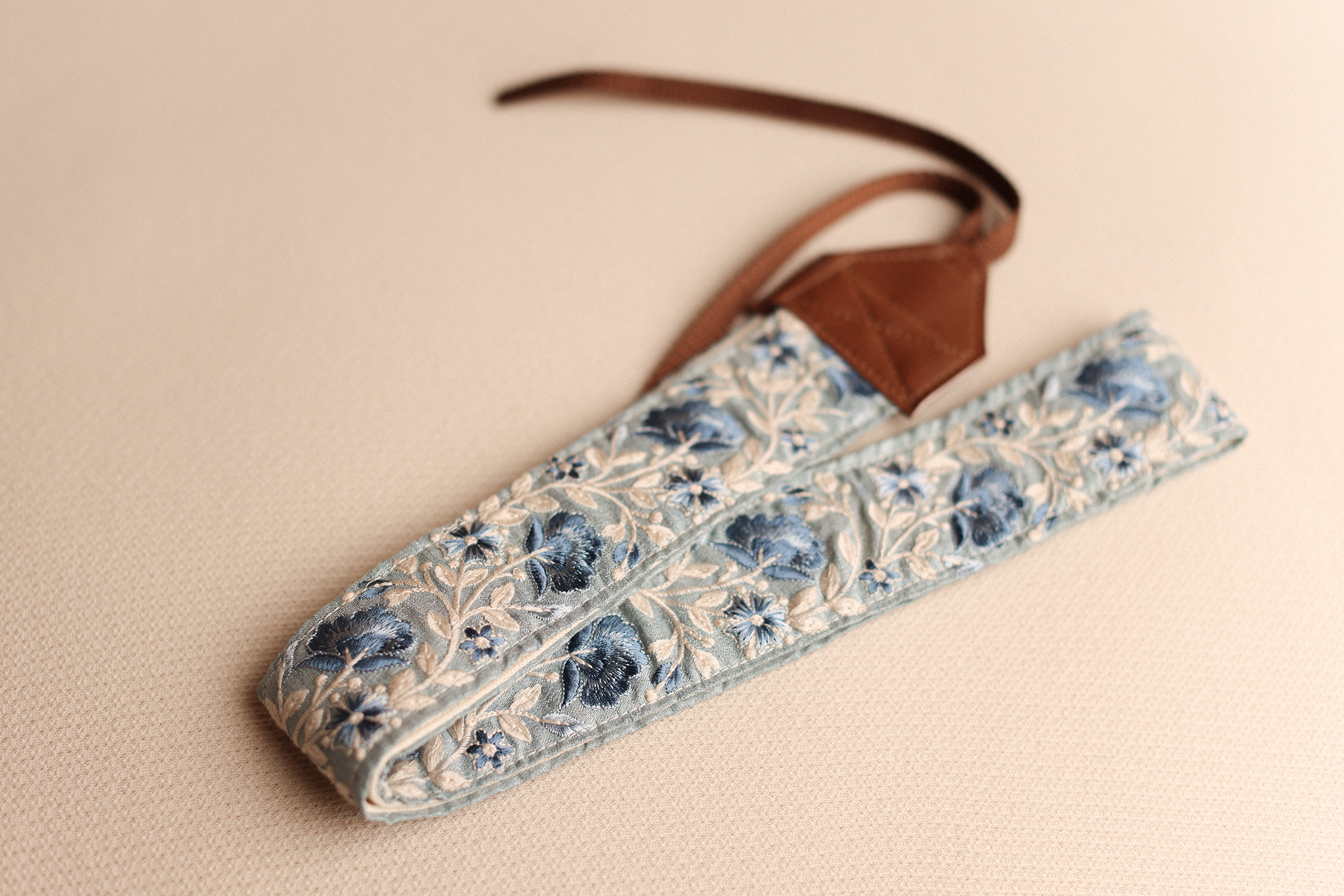 Camera Strap - Blue Meadow