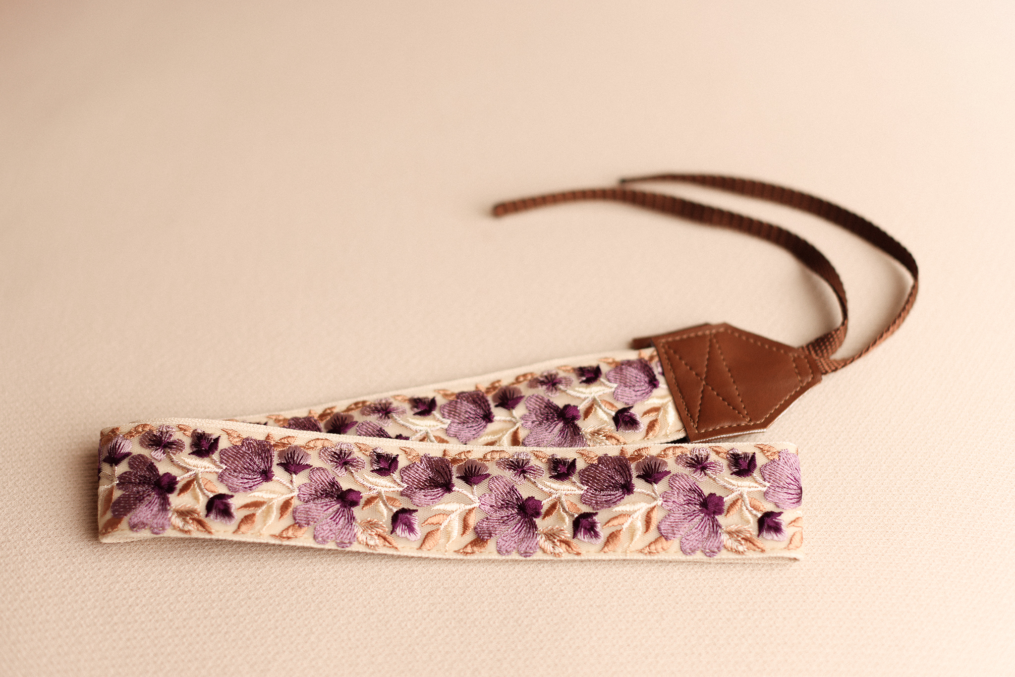 Violet Bloom – Camera Strap