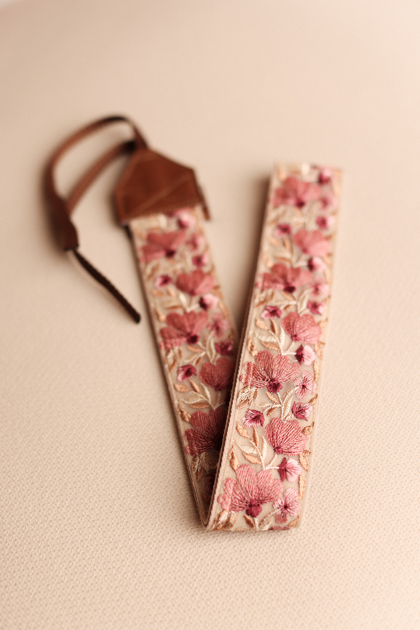 Pink Bloom – Camera Strap