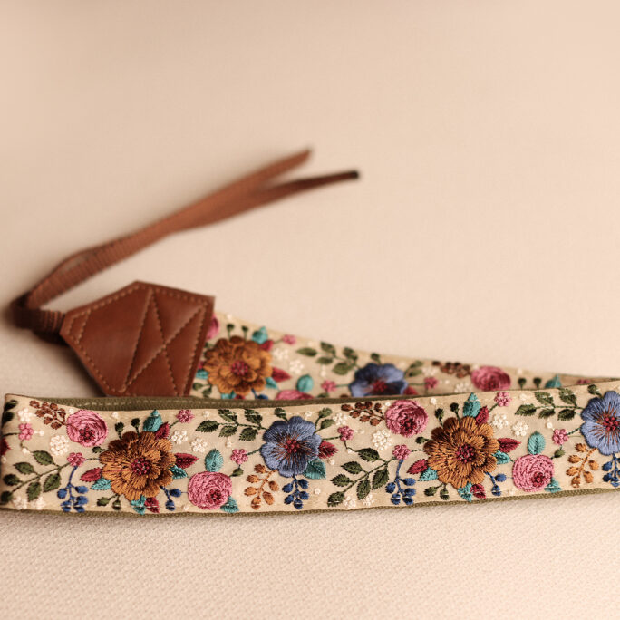 Camera Strap - Wildflower Walk