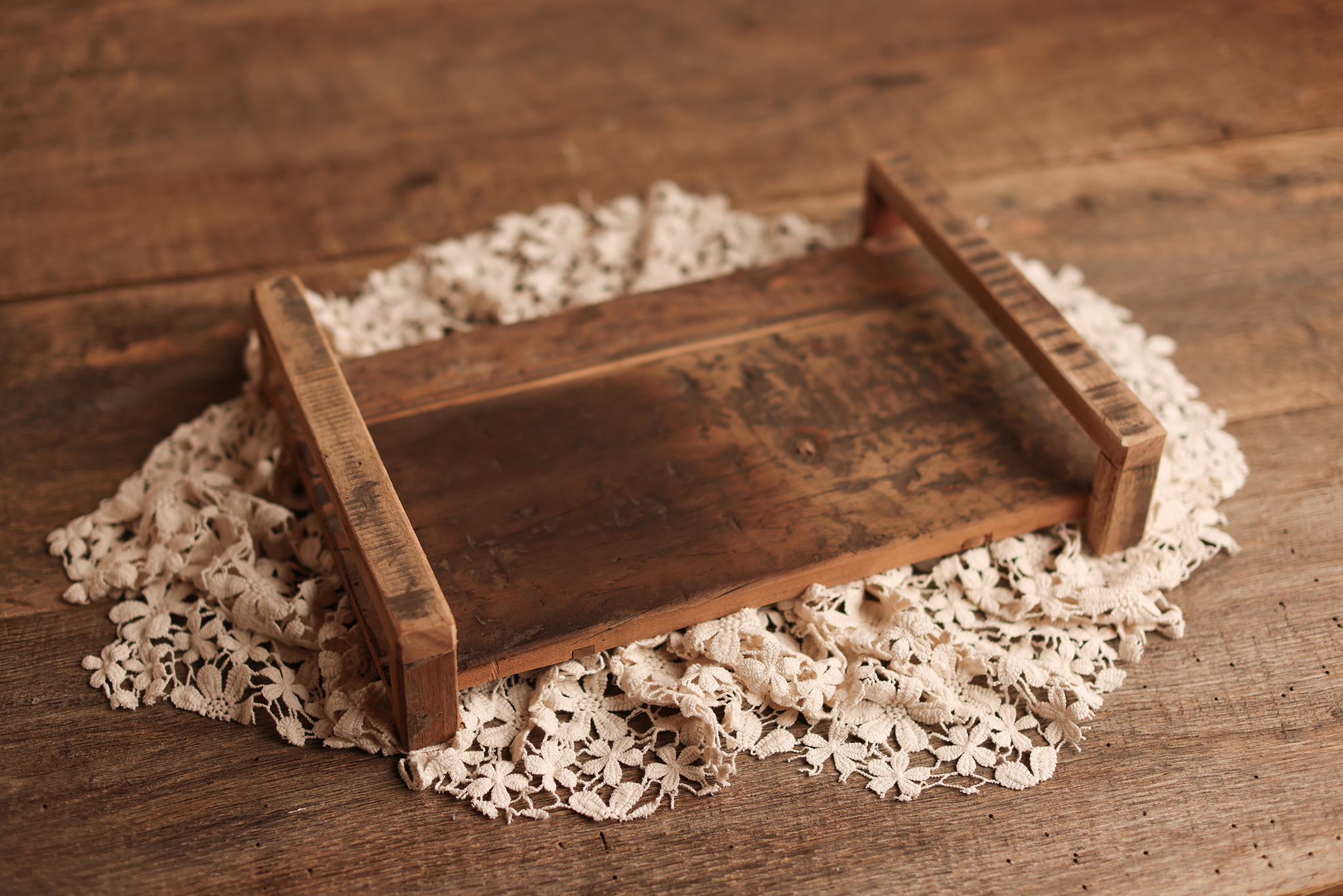 Vintage Wooden Platform
