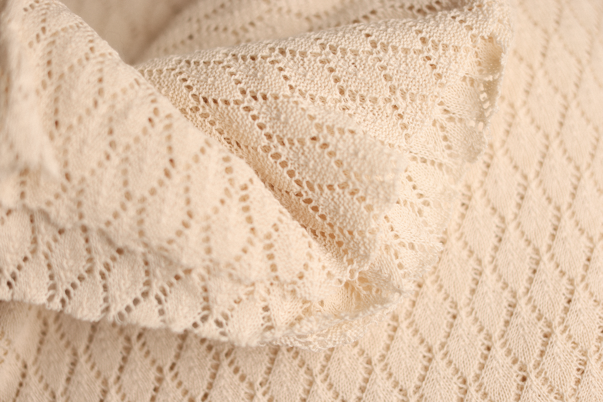 Ivory Petal Knit