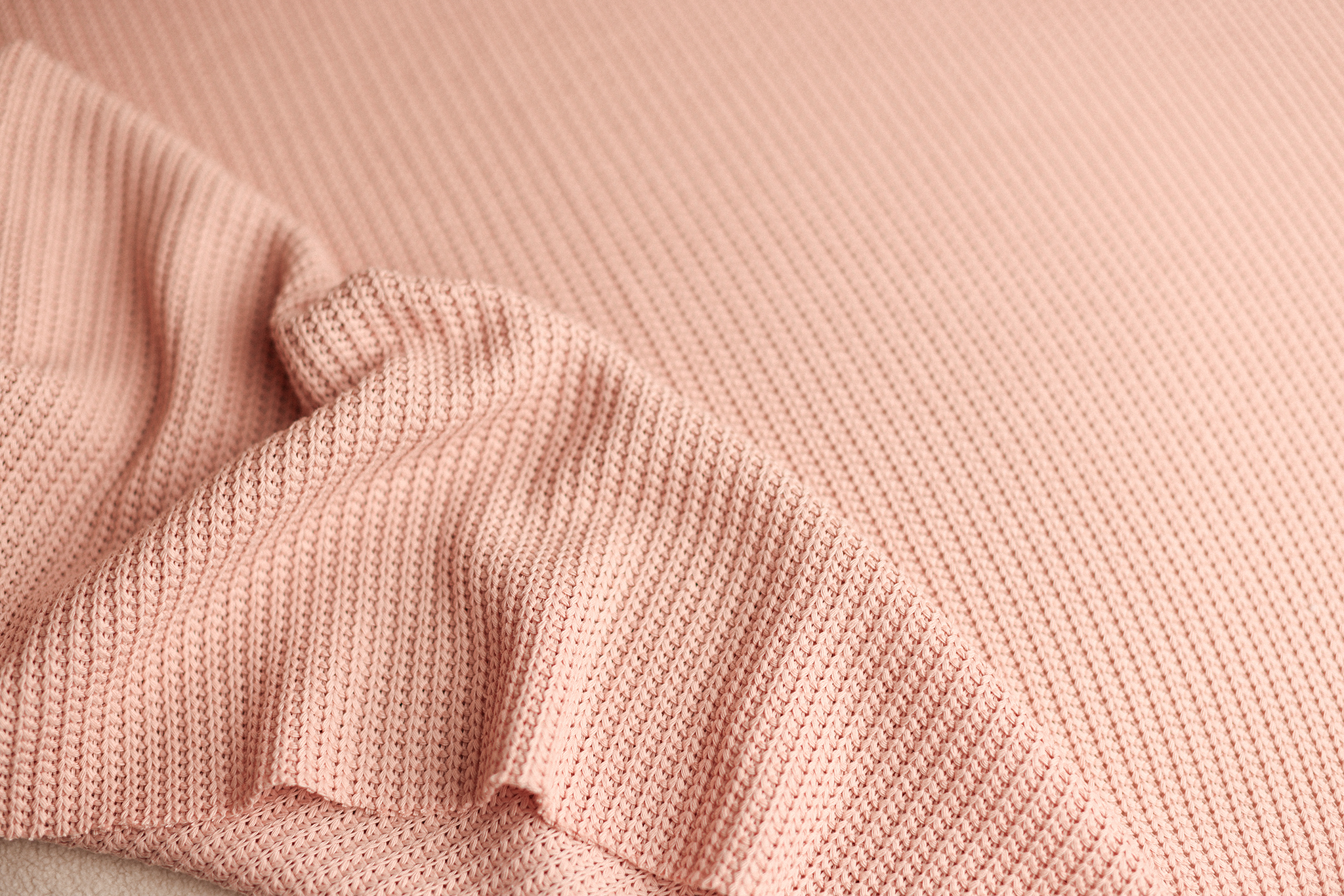 Big Knit Backdrop – PETAL PINK