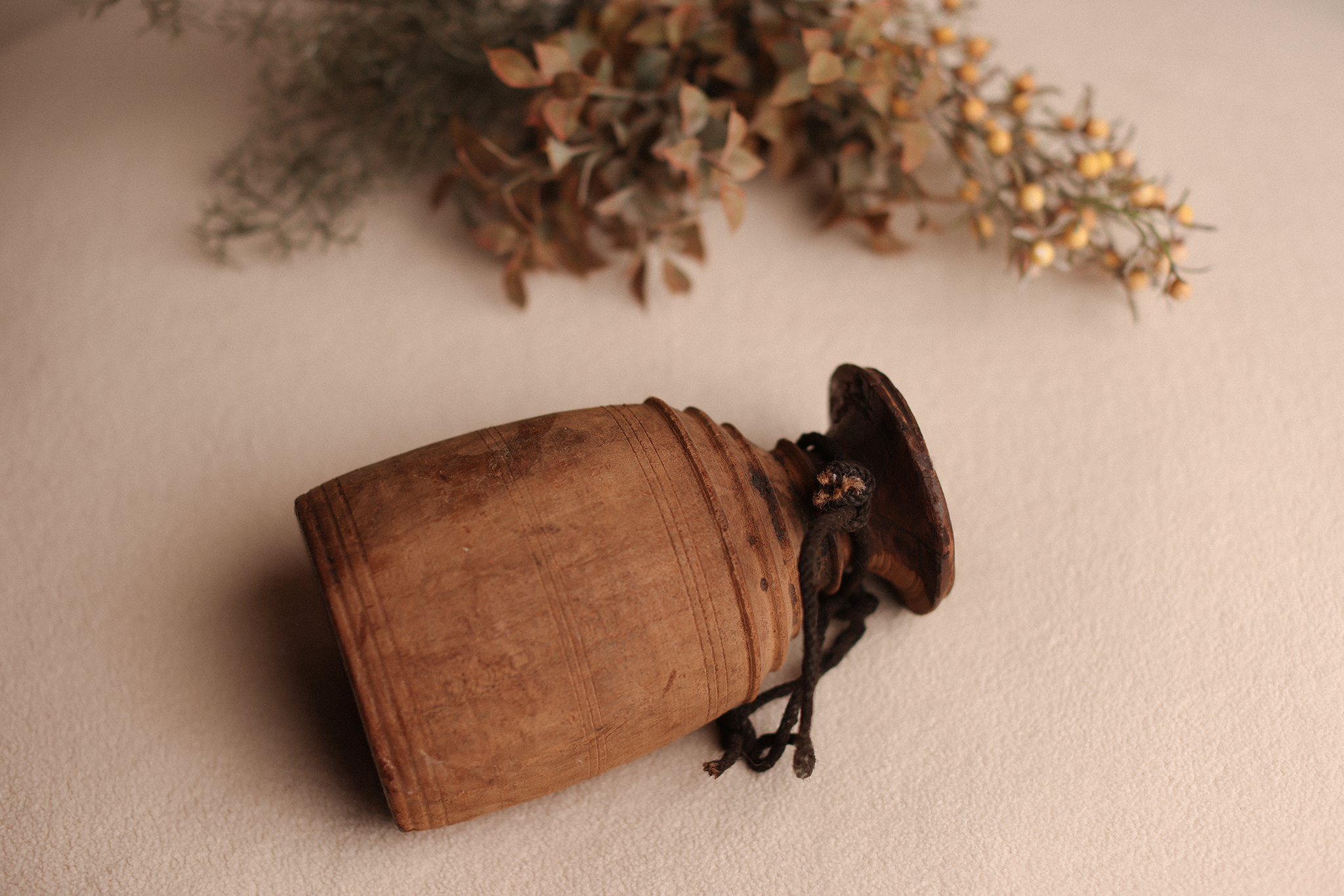 Small Wooden Vase - SALE