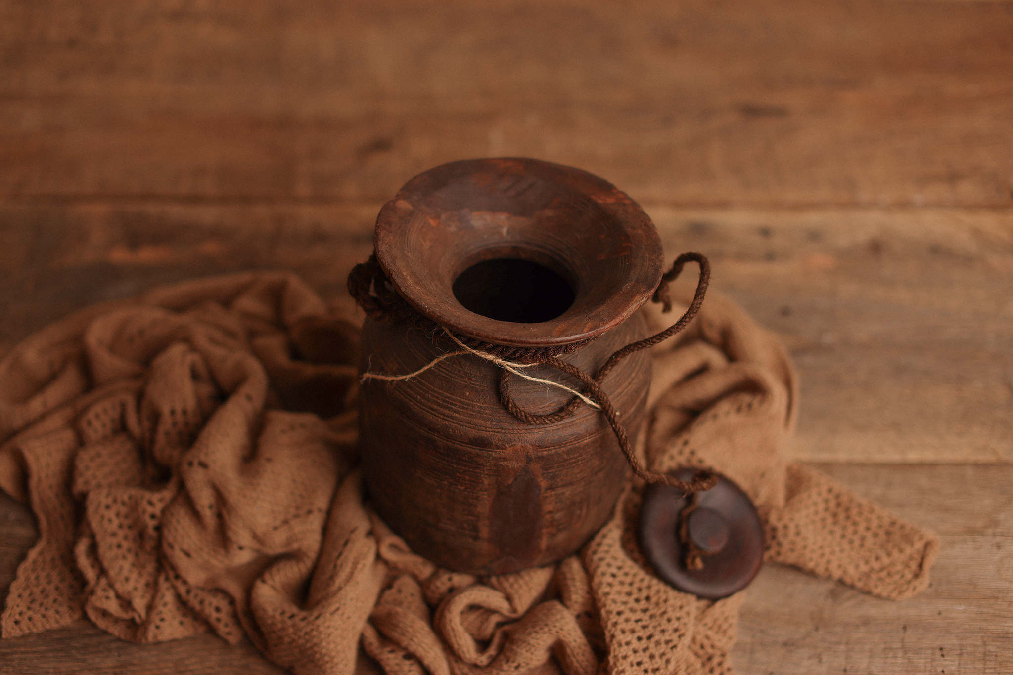Wooden Vase II