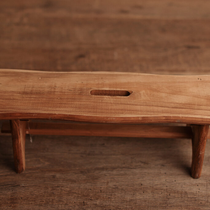 long Wooden stool