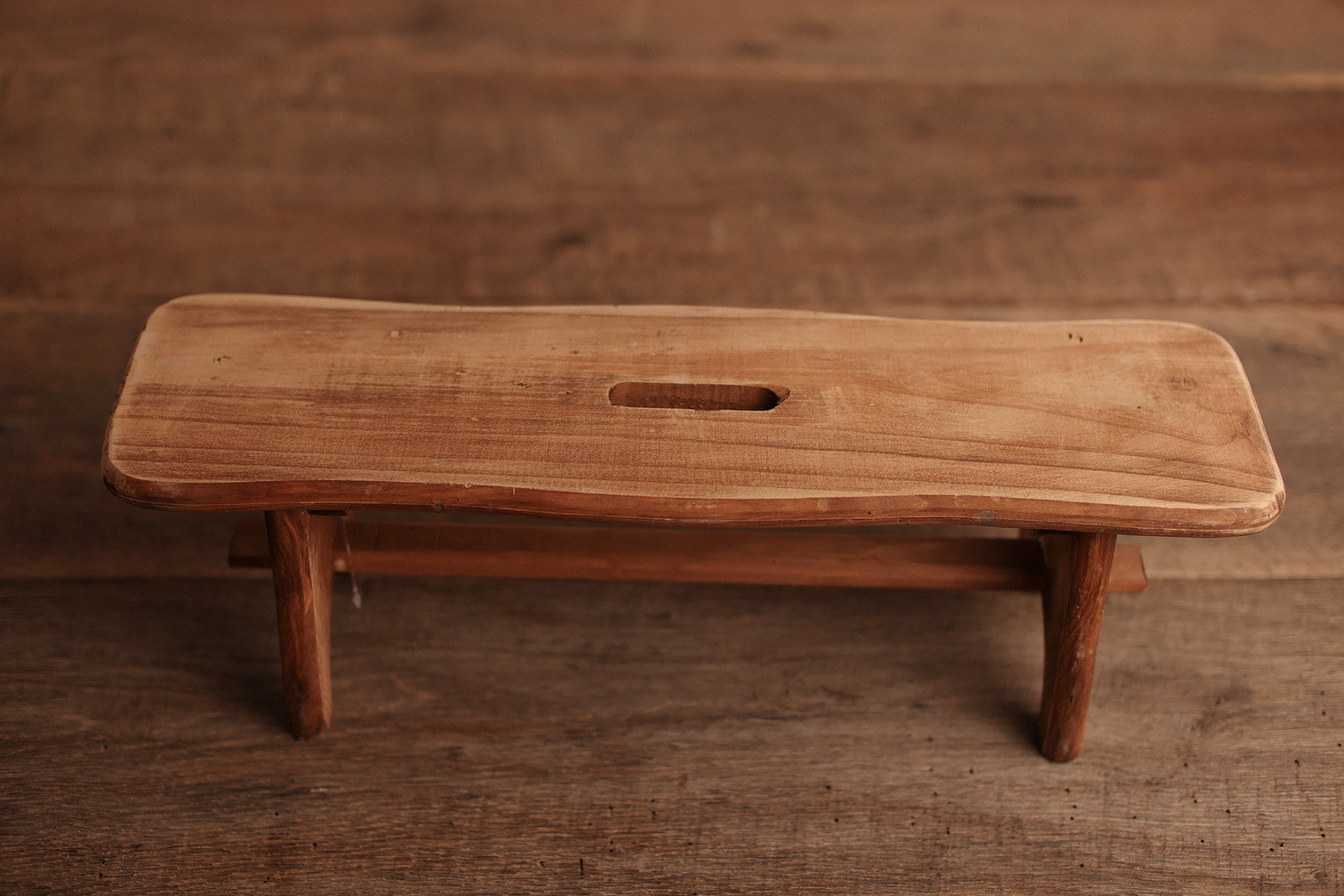 long Wooden stool