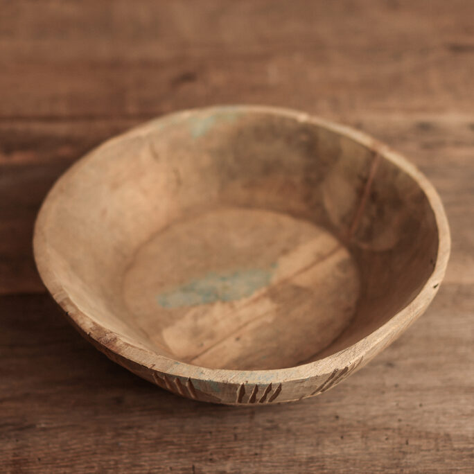 TEXTURED Wooden Bowl
