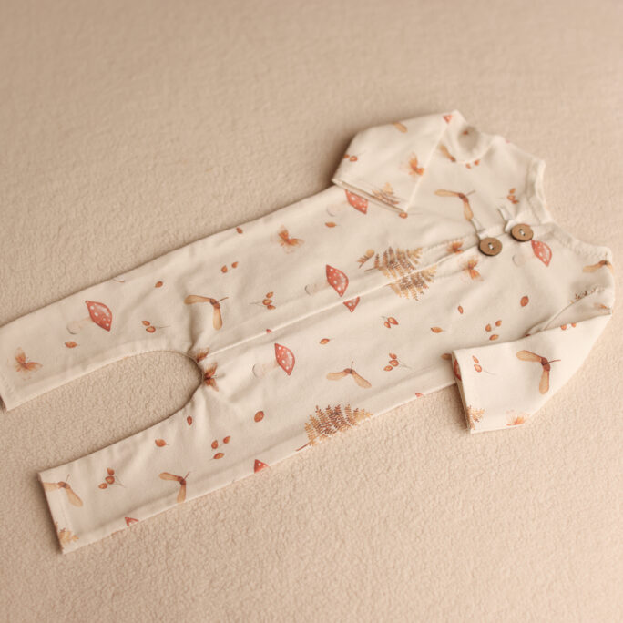 Newborn Onesie MUSHROOMS