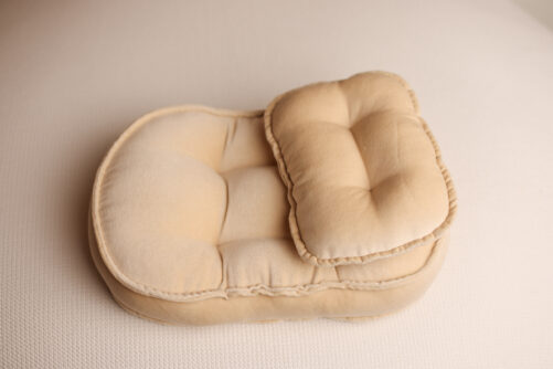 OVAL Mattress + Pillow BEIGE