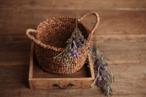 Dusty Purple set of flowers - Image 2