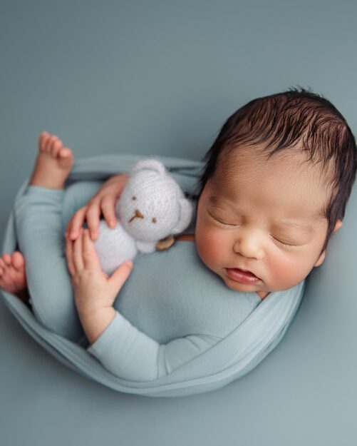 Newborn ONESIE - WASHED BLUE