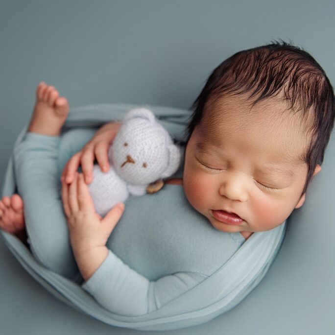 Newborn ONESIE - WASHED BLUE
