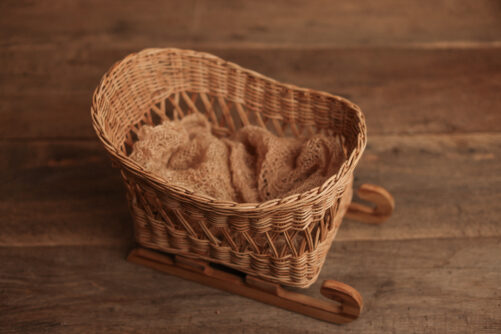 Willow Sleigh Basket