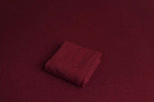 natural fiber backdrop and wrap Deep Burgundy
