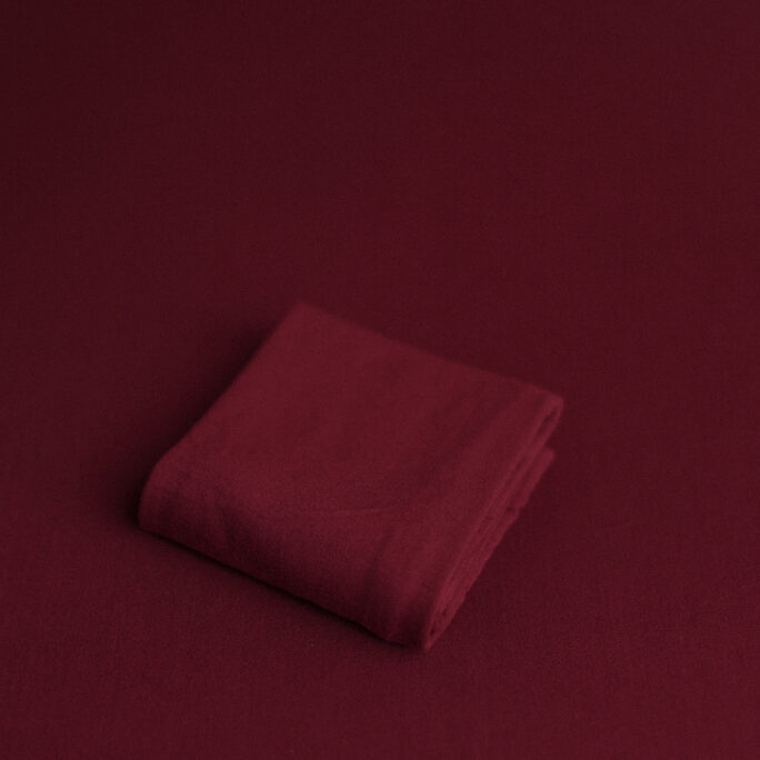 natural fiber backdrop and wrap Deep Burgundy