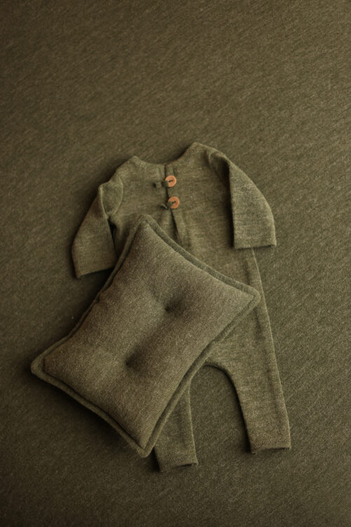 Newborn SET - MOSS GREEN
