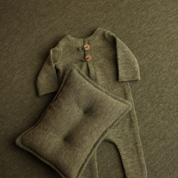 Newborn SET - MOSS GREEN