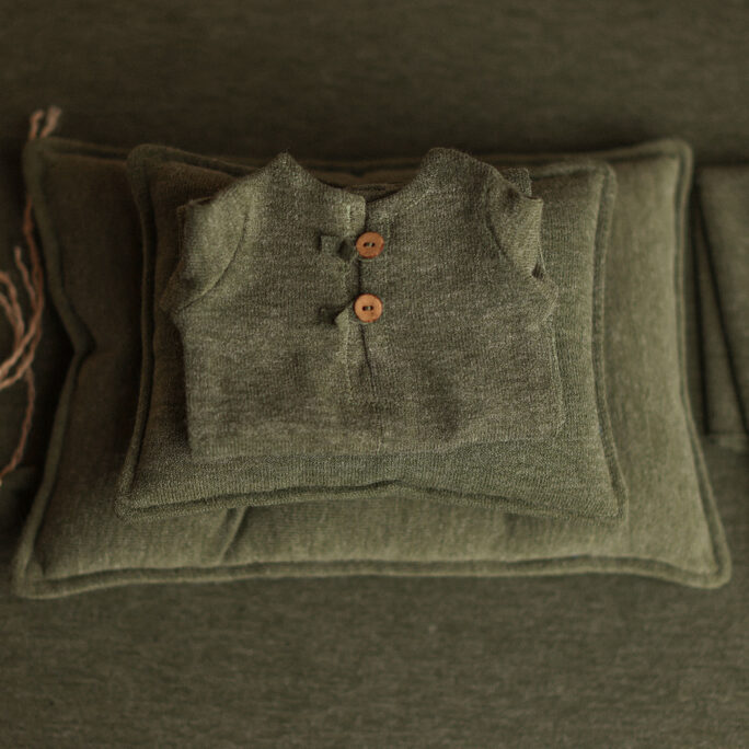 LARGE Newborn SET - MOSS GREEN