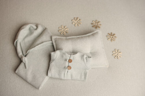 Softest Newborn SET - WINTER BLUE