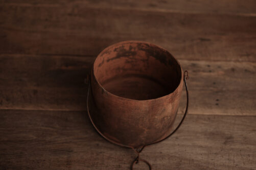 Vintage Wooden Bucket - Image 2