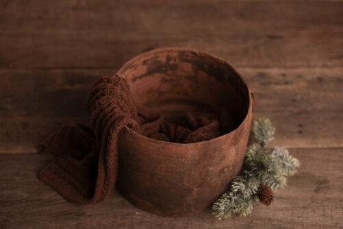 Vintage Wooden Bucket