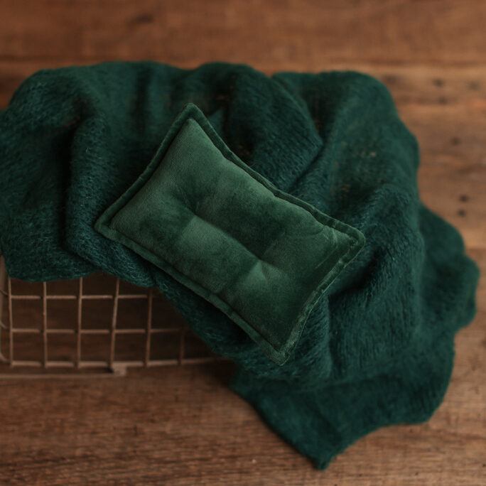 EMERALD small pillow + wrap
