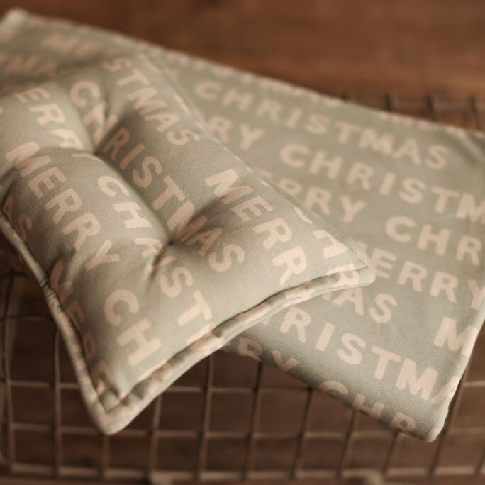 Merry Christmas Backdrop + Pillow set