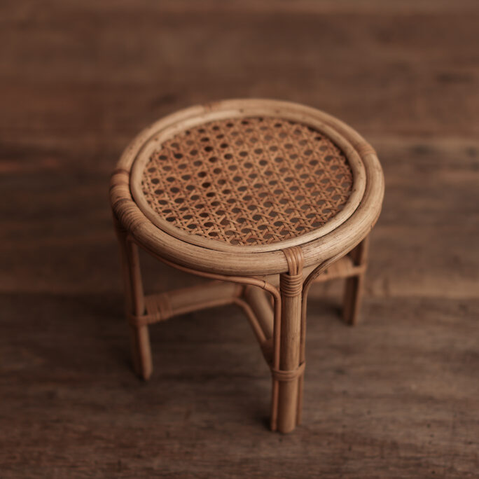 NEW* rattan toddler stool