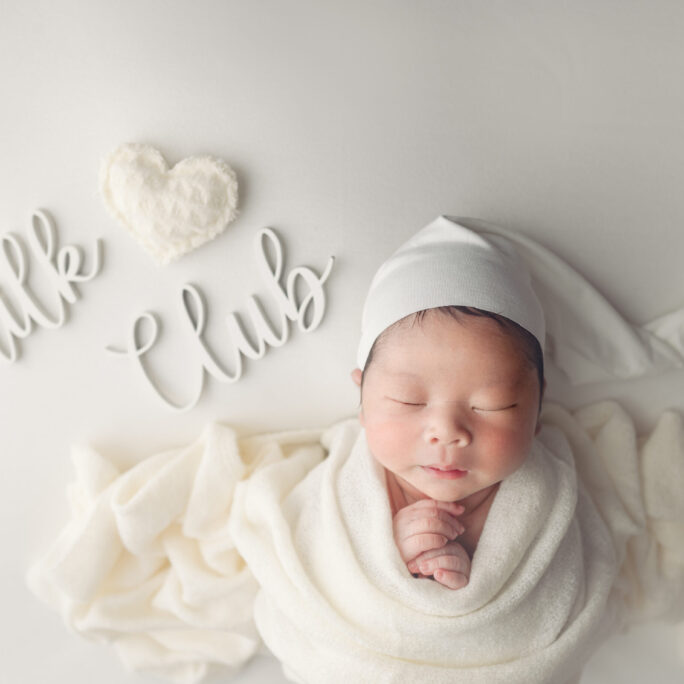 IVORY wooden TEXT Milk Club