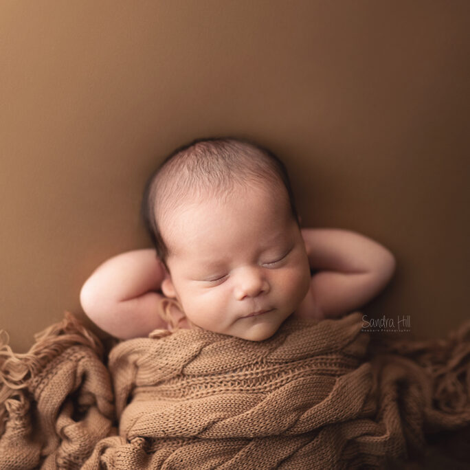natural fiber backdrop and wrap CHOCO