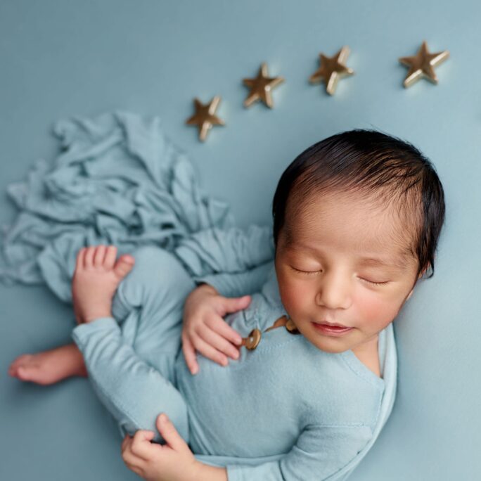 Newborn ONESIE - WASHED BLUE