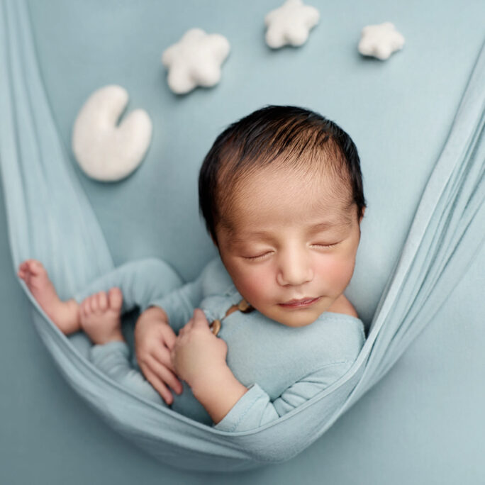 Newborn SET - WASHED BLUE