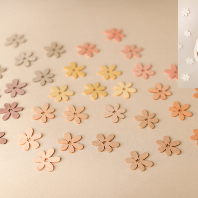 Wooden Flowers ADD ON